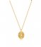 Ania Haie  Scattered Stars Opal Disc Necklace Gold